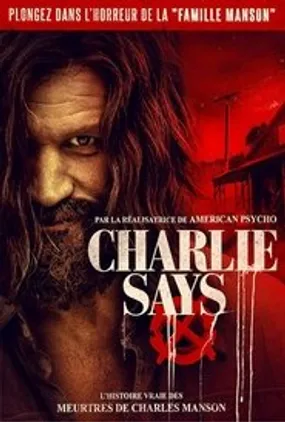 Affiche officielle du film Charlie Says (2019) en French - HDLight - Regarder en streaming sur GauloisFlix