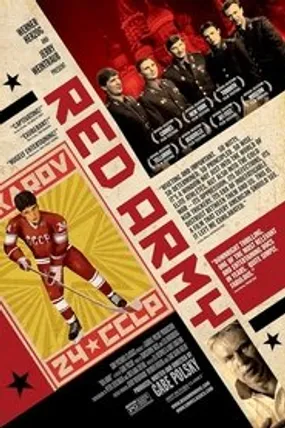 Affiche officielle du film Red Army (2014) en VOSTFR - HDLight - Regarder en streaming sur GauloisFlix