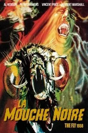 Affiche officielle du film La Mouche noire (1958) en TrueFrench - HDLight - Regarder en streaming sur GauloisFlix