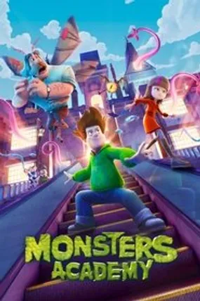 Affiche officielle du film Monsters Academy (2020) en French - HDLight - Regarder en streaming sur GauloisFlix