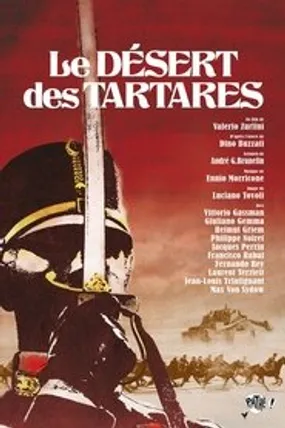 Affiche officielle du film Le Désert des Tartares (1976) en French - Regarder en streaming sur GauloisFlix
