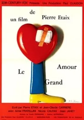Affiche officielle du film Le grand amour (1969) en French - Regarder en streaming sur GauloisFlix