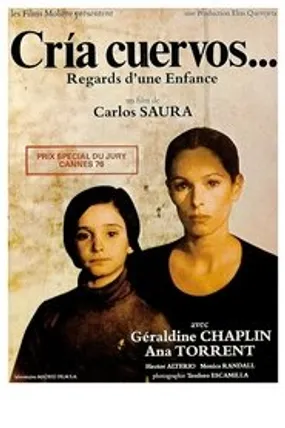 Affiche officielle du film Cría cuervos (1976) en French - Regarder en streaming sur GauloisFlix