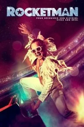 Affiche officielle du film Rocketman (2019) en TrueFrench - HDLight - Regarder en streaming sur GauloisFlix