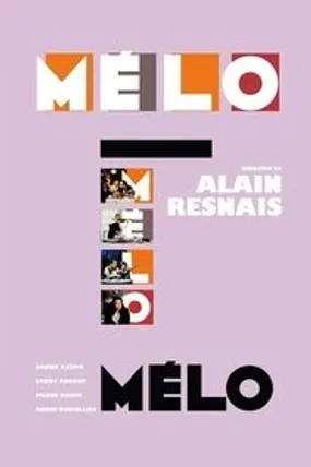 Affiche officielle du film Mélo (1986) en TrueFrench - HDLight - Regarder en streaming sur GauloisFlix