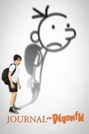 Affiche officielle du film Journal d'un dégonflé (2010) en French - Regarder en streaming sur GauloisFlix