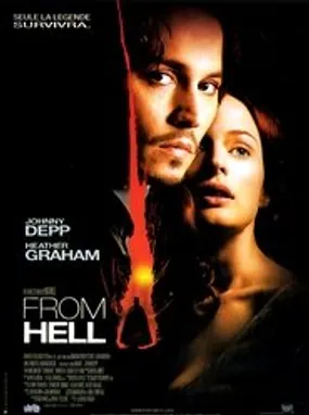 Affiche officielle du film From Hell (2001) en TrueFrench - HDLight - Regarder en streaming sur GauloisFlix