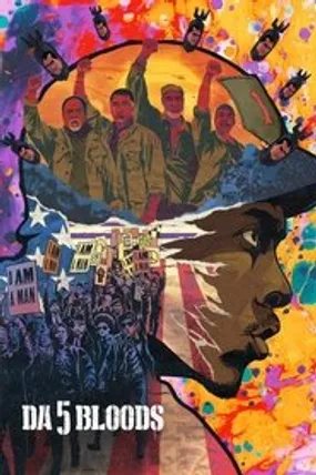 Affiche officielle du film Da 5 Bloods : Frères de Sang (2020) en French - HDLight - Regarder en streaming sur GauloisFlix