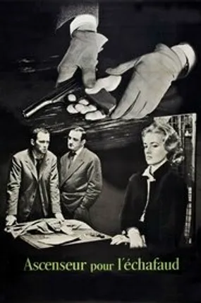Affiche officielle du film Ascenseur pour l'échafaud (1958) en TrueFrench - HDLight - Regarder en streaming sur GauloisFlix