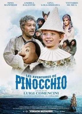 Affiche officielle du film Les aventures de Pinocchio (1972) en French - HDLight - Regarder en streaming sur GauloisFlix