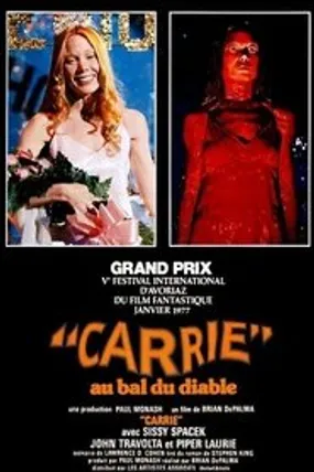 Affiche officielle du film Carrie au bal du diable (1976) en TrueFrench - HDLight - Regarder en streaming sur GauloisFlix