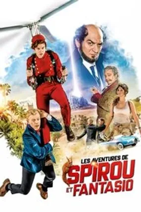 Affiche officielle du film Les Aventures de Spirou et Fantasio (2018) en French - Regarder en streaming sur GauloisFlix