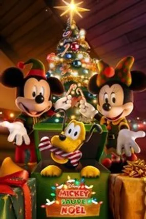 Affiche officielle du film Mickey sauve Noël (2022) en TrueFrench - HDLight - Regarder en streaming sur GauloisFlix