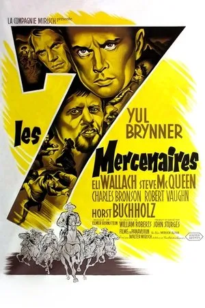 Affiche du film Les Sept Mercenaires