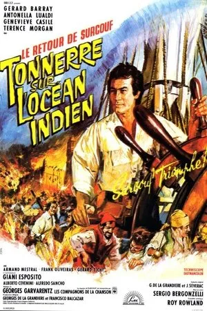 Affiche du film Tonnerre sur l'océan Indien