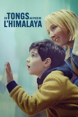 Affiche du film En tongs au pied de l'Himalaya