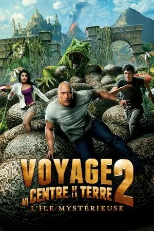 Affiche du film Voyage au centre de la Terre 2 : L'Île mystérieuse