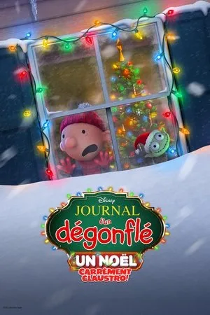 Affiche du film Journal d'un dégonflé : Un Noël carrément claustro !