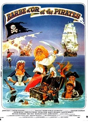 Affiche du film Barbe d'or et les pirates