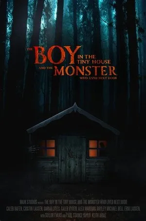 Affiche du film The Boy in the Tiny House and the Monster Who Lived Next Door