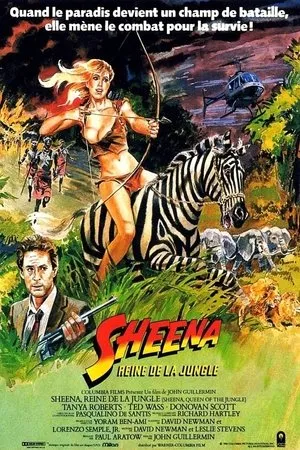 Affiche du film Sheena, reine de la jungle