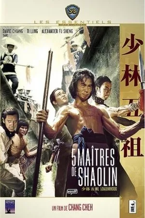 Affiche du film 5 Maîtres de Shaolin