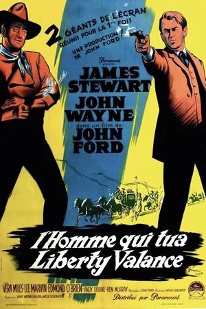 Affiche du film L'Homme qui tua Liberty Valance