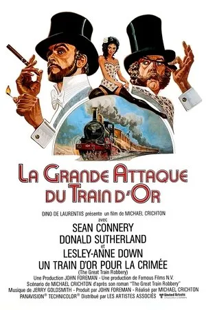 Affiche du film La Grande Attaque du train d'or