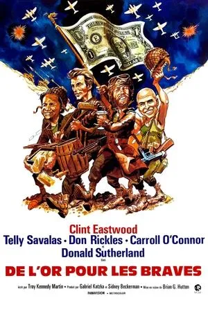 Affiche du film De l'or pour les braves