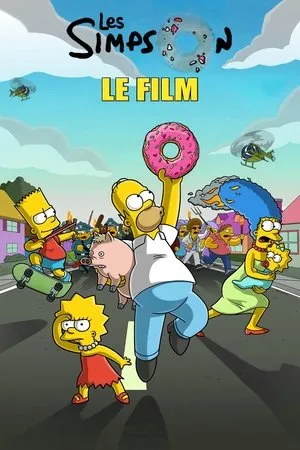 Affiche du film Les Simpson, le film