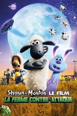 Affiche du film Shaun le mouton, le film : La ferme contre-attaque