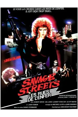 Affiche du film Les rues de l'enfer