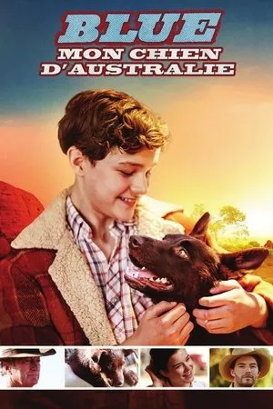 Affiche du film Blue, mon chien d'Australie