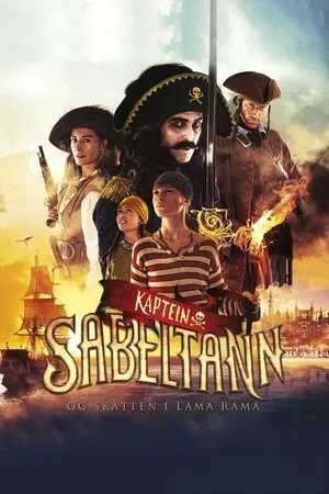 Affiche du film Capitaine Dent de Sabre - Le trésor de Lama Rama