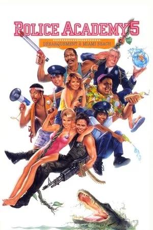 Affiche du film Police Academy 5 : Débarquement à Miami Beach