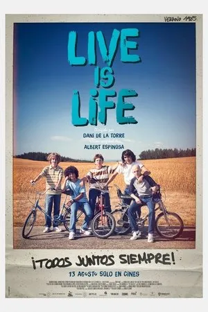 Affiche du film Live is life