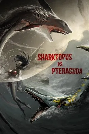 Affiche du film Sharktopus vs. Pteracuda