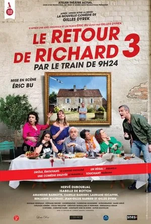 Affiche du film Le retour de Richard 3 par le train de 9h24