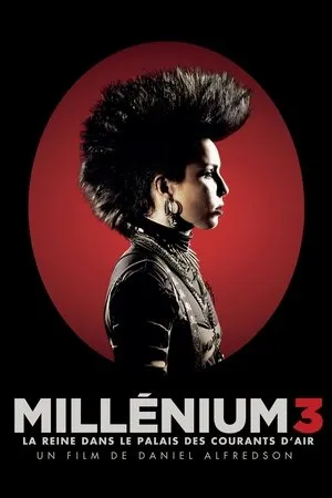 Affiche du film Millénium 3 : La Reine dans le palais des courants d'air