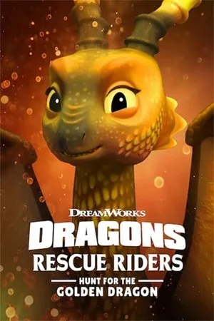 Affiche du film Dragons : Les Gardiens du ciel : À la poursuite du dragon d'or