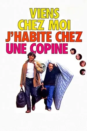 Affiche du film Viens chez moi, j'habite chez une copine
