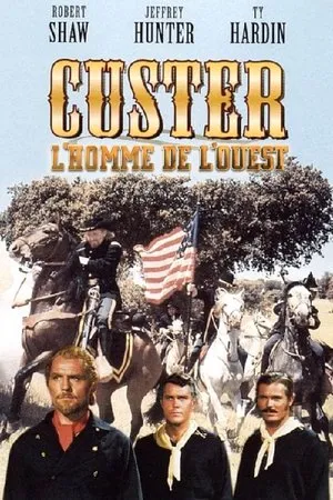Affiche du film Custer, l'homme de l'Ouest