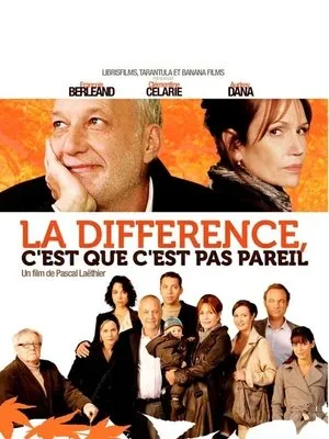 Affiche du film La différence, c'est que c'est pas pareil