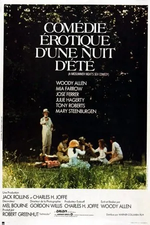 Affiche du film Comédie érotique d'une nuit d'été