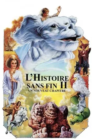 Affiche du film L'Histoire sans fin II :  Un nouveau chapitre