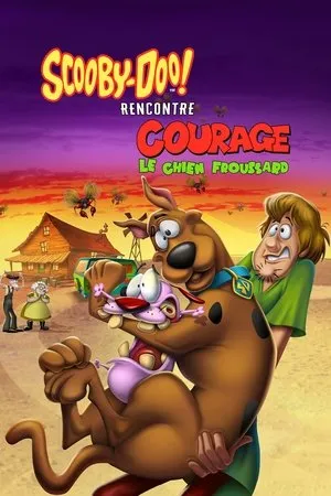 Affiche du film Scooby-Doo et Courage, le chien froussard