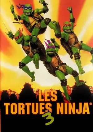 Affiche du film Les Tortues Ninja 3 : Retour au pays des samouraïs