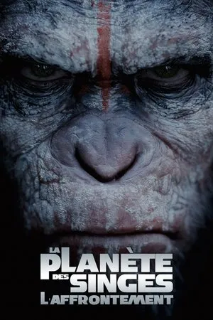 Affiche du film La Planète des singes : L'Affrontement
