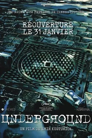 Affiche du film Underground