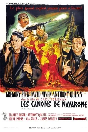 Affiche du film Les Canons de Navarone